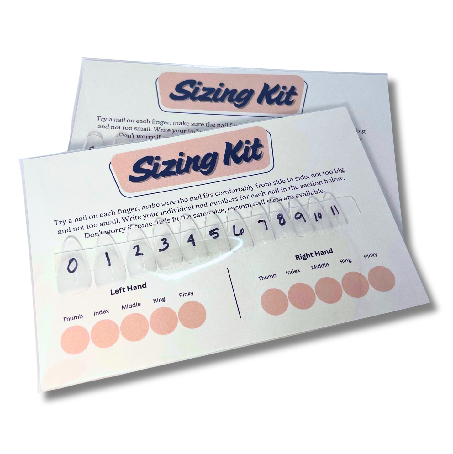 Sizing kit